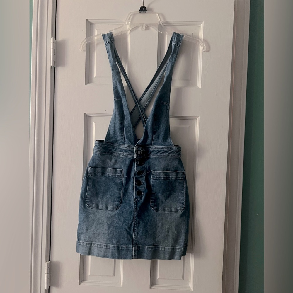 Free People Overall Skirt